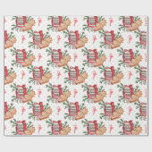 Erstellen Sie Ihre eigenen Weihnachts-Leckereien w Geschenkpapier (Flach)