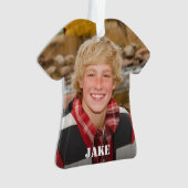 Erstellen Sie Ihre eigenen Weihnachts- oder Feiert Ornament (Vorderseite)