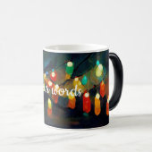 Erstellen Sie Ihre eigenen Weihnachtsbeleuchtung Verwandlungstasse (VorderseiteRechts)