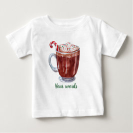 Erstellen Sie Ihre eigenen Weihnachtscreme Cane Co Baby T-shirt