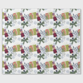 Erstellen Sie Ihre eigenen Weihnachtsgeschenke und Geschenkpapier (Flach)