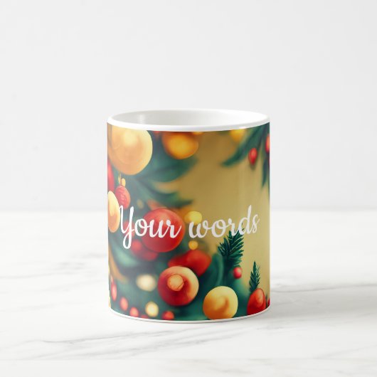 Erstellen Sie Ihre eigenen Weihnachtsschmuck Verwandlungstasse (Mittel)