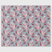 Erstellen Sie Ihre eigenen Weihnachtsteppiche Geschenkpapier (Flach)