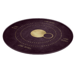 Erstellen Sie Ihre eigenen Weine & Gold Himmelspla Schneidebrett