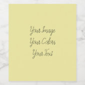 Erstellen Sie Ihre eigenen Weinetikett (Einzelnes Label)