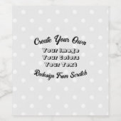 Erstellen Sie Ihre eigenen Weinetikett (Einzelnes Label)