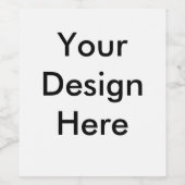 Erstellen Sie Ihre eigenen Weinetikett (Einzelnes Label)