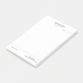 Erstellen Sie Ihre eigenen Weißen Post-it Klebezettel (angewinkelt)