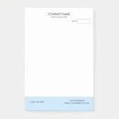 Erstellen Sie Ihre eigenen Weißen Post-it Klebezettel (Vorderseite)