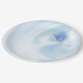 Erstellen Sie Ihre eigenen White Light Wirbel - Bl Pappteller (Schrägansicht)