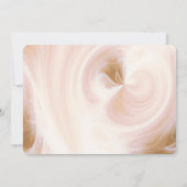 Erstellen Sie Ihre eigenen - Wirbel mit weißem Lic Save The Date (Rückseite)