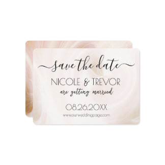 Erstellen Sie Ihre eigenen - Wirbel mit weißem Lic Save The Date