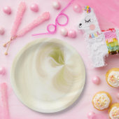 Erstellen Sie Ihre eigenen Wirbel mit weißem Licht Pappteller (Party)