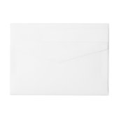 Rundum Rücksende-Aufkleber, Klassisch - 2,54 x 18,4 cm (Rückseite)