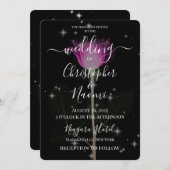 Erstellen Sie Ihre eigenen - X-Ray Blume & Stars Einladung (Vorne/Hinten)