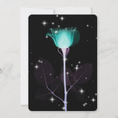 Erstellen Sie Ihre eigenen - X-Ray Blume & Stars Einladung (Rückseite)