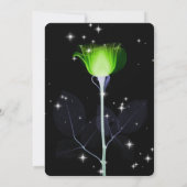 Erstellen Sie Ihre eigenen - X-Ray Blume & Stars Einladung (Rückseite)