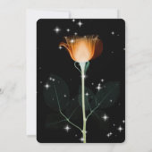 Erstellen Sie Ihre eigenen - X-Ray Blume & Stars Einladung (Rückseite)