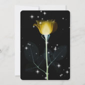 Erstellen Sie Ihre eigenen - X-Ray Blume & Stars Einladung (Rückseite)