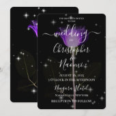 Erstellen Sie Ihre eigenen - X-Ray Blume & Stars Einladung (Vorne/Hinten)