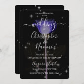 Erstellen Sie Ihre eigenen - X-Ray Blume & Stars Einladung (Vorne/Hinten)