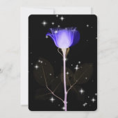 Erstellen Sie Ihre eigenen - X-Ray Blume & Stars Einladung (Rückseite)