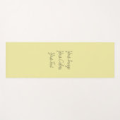 Erstellen Sie Ihre eigenen Yogamatte (Vorderseite (Horizontal))