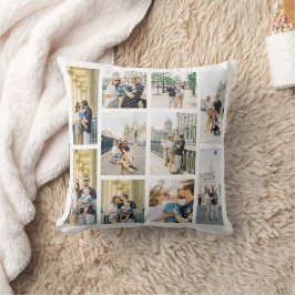 Erstellen Sie Ihre eigenen zehn Collage Throw Kiss Kissen