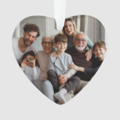 Erstellen Sie Ihre eigenen zweiseitigen Fotos Ornament (Vorderseite)