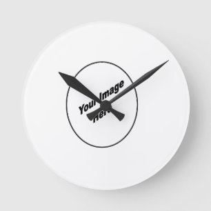 Erstellen Sie Ihre eine Wand-Uhr Runde Wanduhr