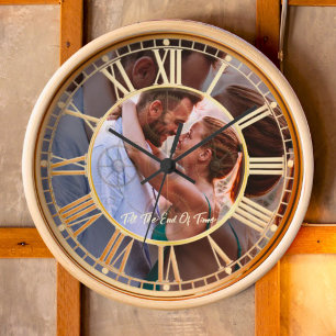 Erstellen Sie Ihre elegante moderne Foto-Uhr Uhr
