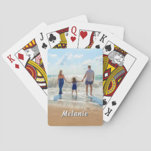 Erstellen Sie Ihre Foto-Spielkarten Personalisiert Spielkarten