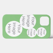 Erstellen Sie Ihre Foto-Telefonzelle grün Case-Mate iPhone Hülle (Rückseite (Horizontal))