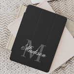Erstellen Sie Ihre Individuelle Name-Monogramm-Kal iPad Pro Cover<br><div class="desc">Erstellen Sie Ihre eigene personalisierte iPad Air-Abdeckung mit Ihrem individuelle Name und Monogramm. Um diese Designvorlage zu bearbeiten,  bearbeiten Sie einfach die Textfelder wie oben gezeigt. Sie können einfach mehr Text oder Bilder hinzufügen,  Schriftart und Farben anpassen. Leckerei selbst oder machen Sie das passende Geschenk für Familie und Freunde!</div>