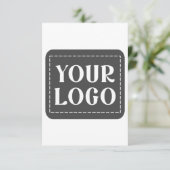 ERSTELLEN SIE IHRE KUNDENIDEE EINLADUNG (Stehend Vorderseite)