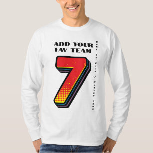 Erstellen Sie Ihre Lieblings-Team 7 Fußball/Fußbal T-Shirt