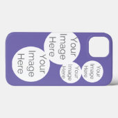Erstellen Sie Ihre lila Foto-Telefonzelle Case-Mate iPhone Hülle (Rückseite (Horizontal))