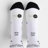 Erstellen Sie Ihre Nachhaltigen Premium-Crew-Socke Socken (Oben)