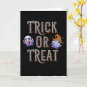 Erstellen Sie Ihre perfekte Halloween-Karte! Karte (Gelbe Blume)