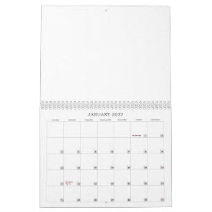 Erstellen Sie Ihre personalisierte 21,59 cm x 27,9 Kalender