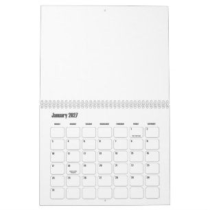 Erstellen Sie Ihre personalisierte 21,59 cm x 27,9 Kalender