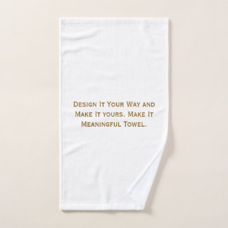 Erstellen Sie Ihre personalisierte 40,6 cm x 71,1 Handtuch
