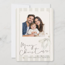 Erstellen Sie Ihre persönliche Foto-Weihnachtskart