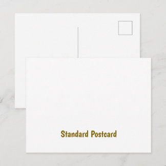 Erstellen Sie Ihre persönliche Standardvorlage Postkarte