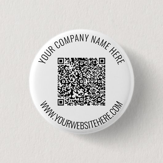 Erstellen Sie Ihre QR-Code- und Text-Promotion-But Button (Vorderseite)