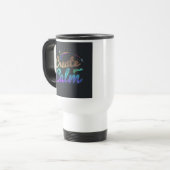 "Erstellen Sie Ihre Ruhe" Reisecoffee Mug Reisebecher (Vorderseite Links)