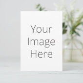 Erstellen Sie Ihre Unterschrift: Matte 3.5" x 5" E Einladung (Stehend Vorderseite)