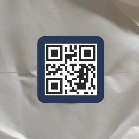 Erstellen Sie Ihren benutzerdefinierten QR-Code El Quadratischer Aufkleber