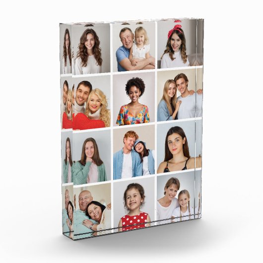 Erstellen Sie Ihren eigenen 12 Collage Foto Block (Links)