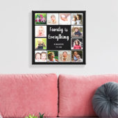 Erstellen Sie Ihren eigenen 12 Collage Frame Leinwanddruck (Insitu (Wohnzimmer))